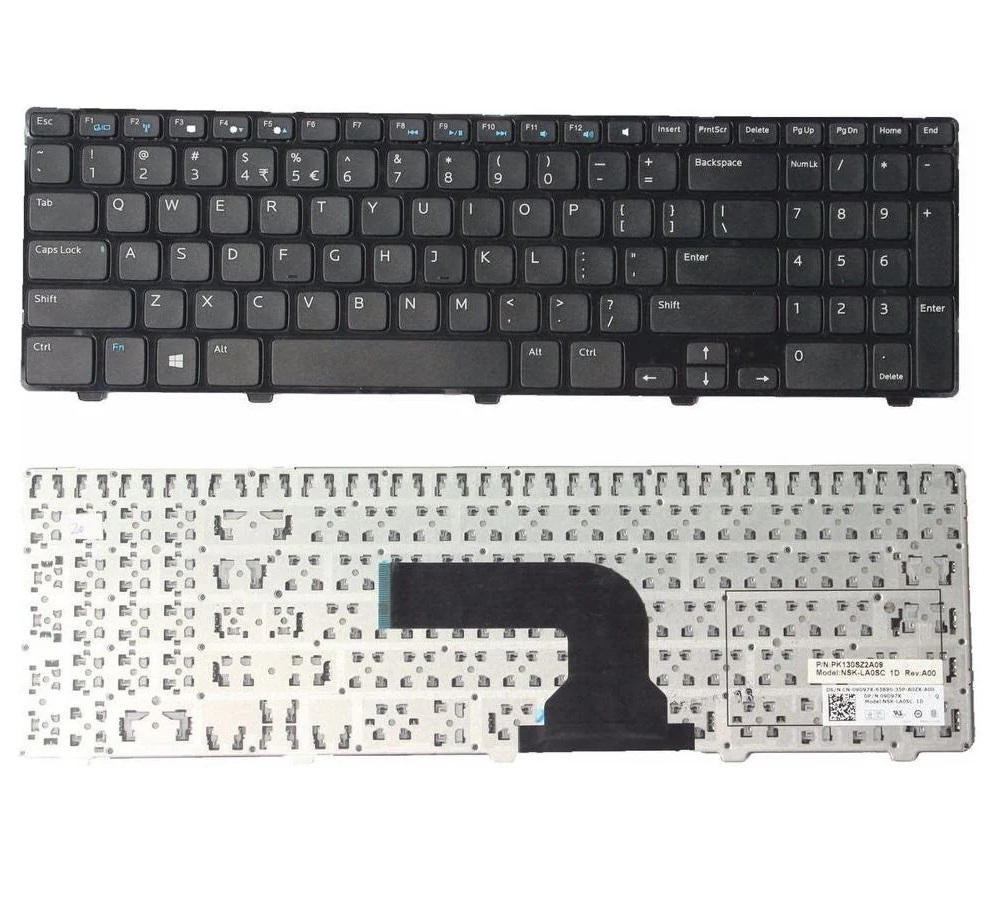 MP-12F83US-698 US, Dell Inspiron 15 3521 Keyboard
