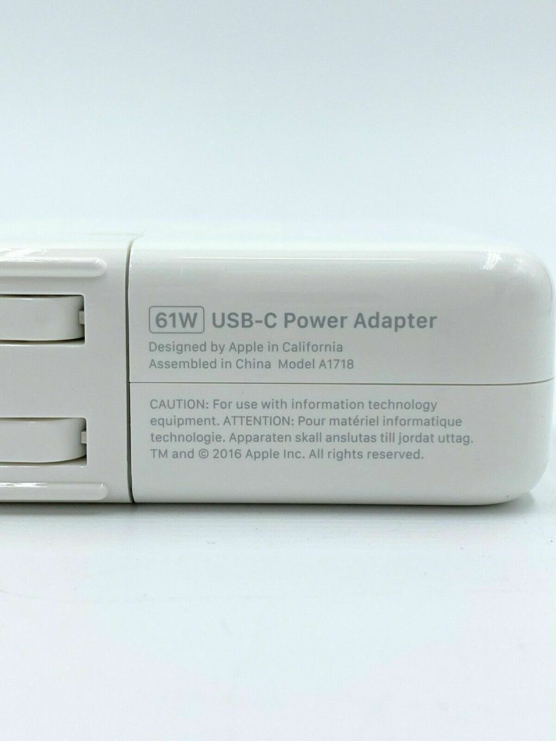 Apple 61W-20.3V 3A USB TYPE-C Ac Adapter - Image 3