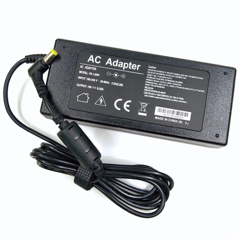 ACER 120W-19V 6.32A, 5.5*1.7mm tip Ac Adapter