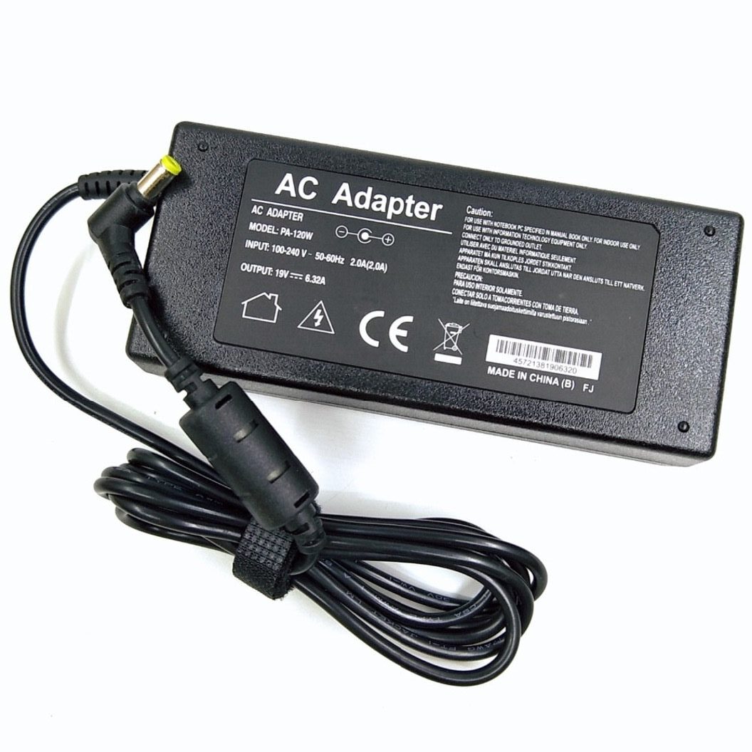 ACER 120W-19V 6.32A, 5.5*1.7mm tip Ac Adapter