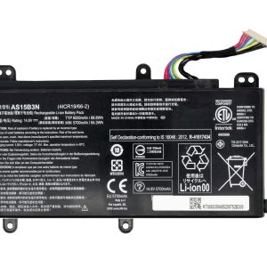 AS15B3N, Acer Predator 15 G9-591, 17-791 Battery