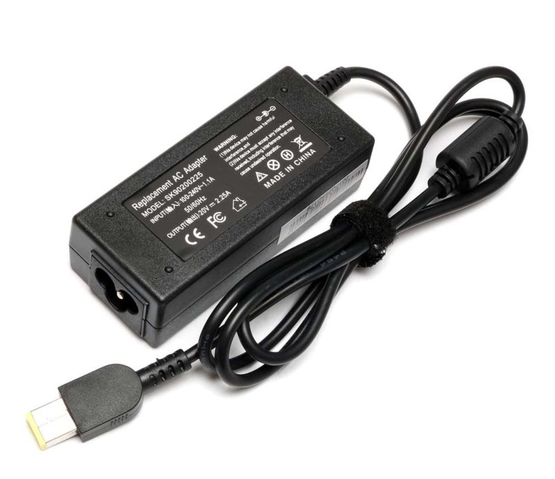 45W-20V 2.25A Slim Yellow Square tip Ac Adapter - Image 2