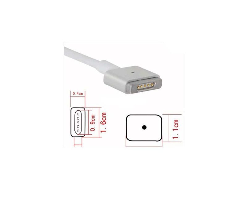 Apple 60W-16.5V 3.65A " T " Shape MagSafe 2 connector Ac power Adapter, MacBook Charger - Image 3