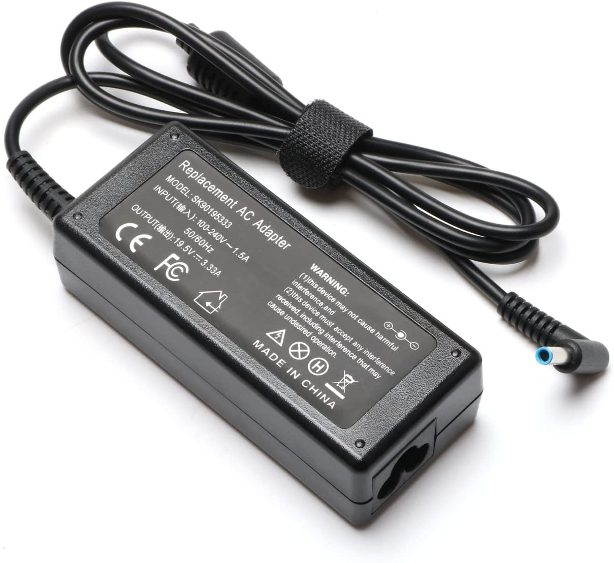 HP 65W-19.5V 3.33A 4.5*3.0mm (Blue) tip Charger