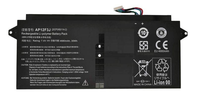 AP12F3J, KT.00403.009, Acer Aspire S7-391 Battery