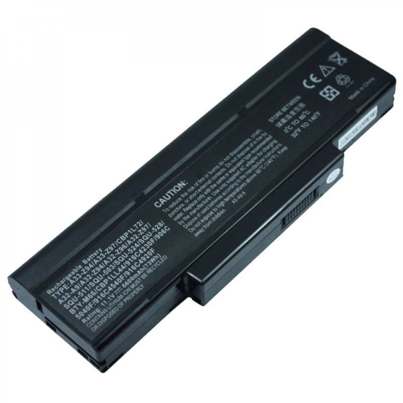 SQU-524, BTY-M66, Asus Z94 Battery - Image 4
