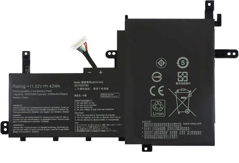 B31N1842, Asus VivoBook 15 F513, V531FL, S531FA Battery