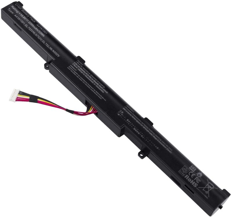 A41N1501, ASUS GL752, N752 Battery - Image 2