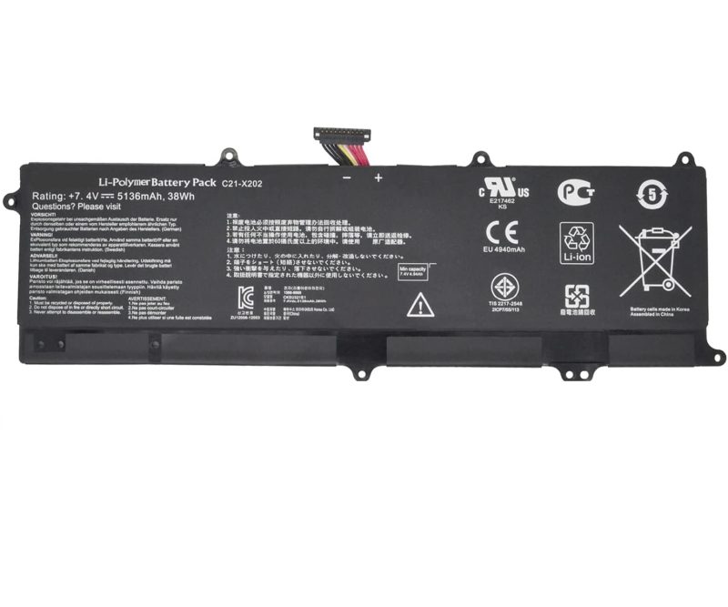 C21-X202, Asus X201E Battery