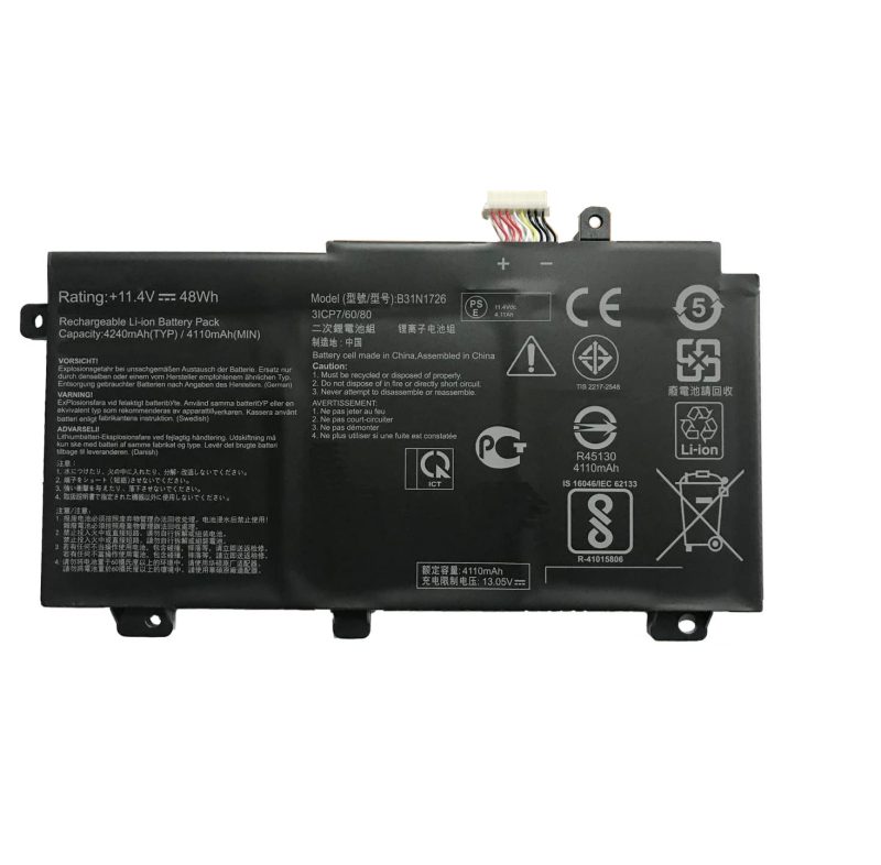 B31N1726, ASUS TUF Gaming FX504GD, STRIX G531GT Battery