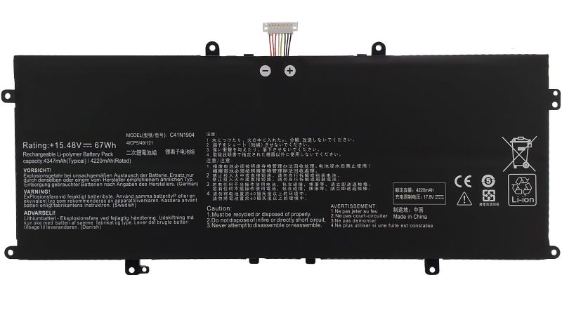 C41N1904, Asus ZenBook UX325EA, 14 UX425EA Battery