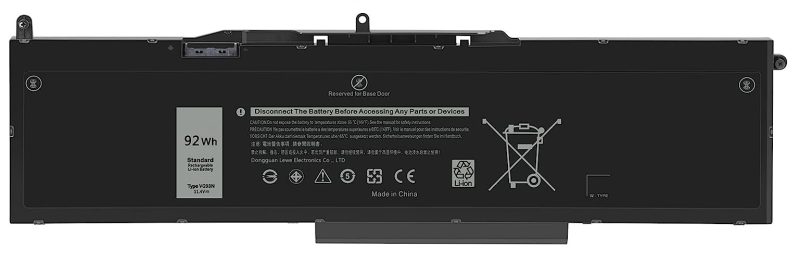 VG93N, Dell Precision 15 3520, M3520 Battery