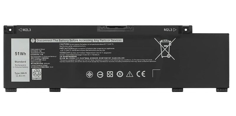 266J9 Dell G3 3590, Inspiron 14 5490 Battery