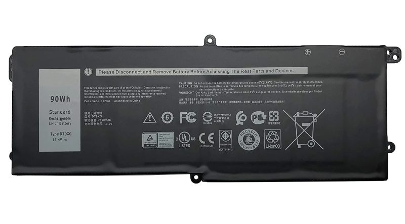 DT9XG, P38E, Dell Alienware  Area 51M R1 Battery