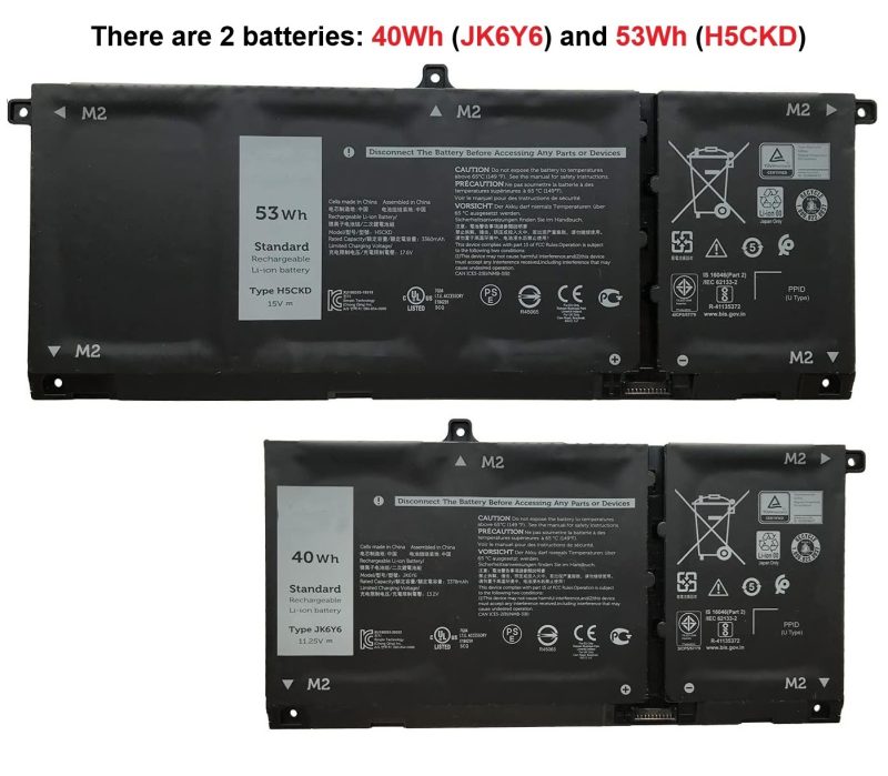 H5CKD, JK6Y6, CF5RH Dell Latitude 3410, 3510 Battery - Image 2