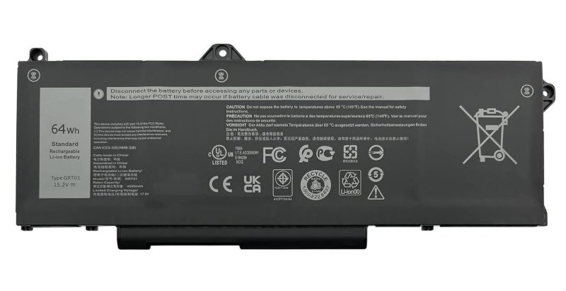 GRT01, Dell Precision 3581 64Wh Battery