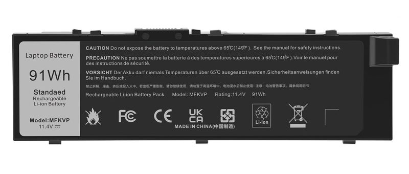 MFKVP, Dell Precision, 7720, M7710 Battery