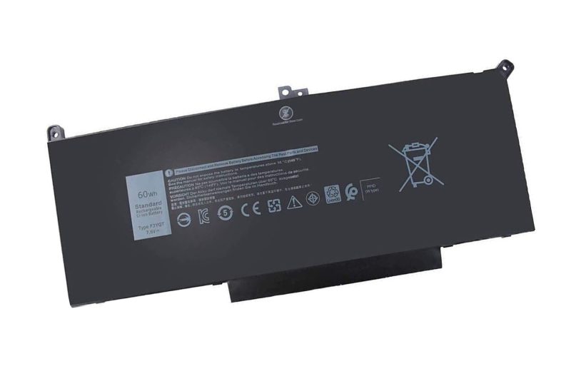 F3YGT, Dell Latitude E7280, E7480 Battery - Image 2