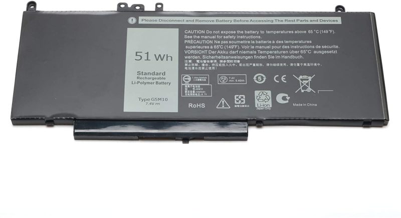 G5M10 DELL Latitude E5450, E5550, Battery