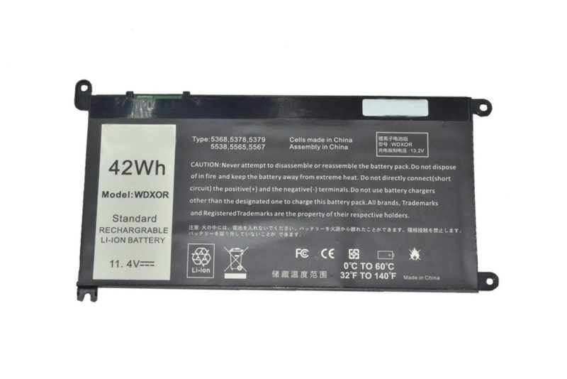 WDX0R Dell Inspiron 13 5368, 15 5567 Battery - Image 2