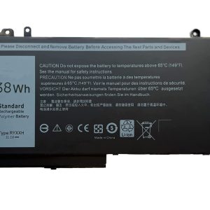 RYXXH, Dell Latitude 12 5000, 12 E5250 Battery