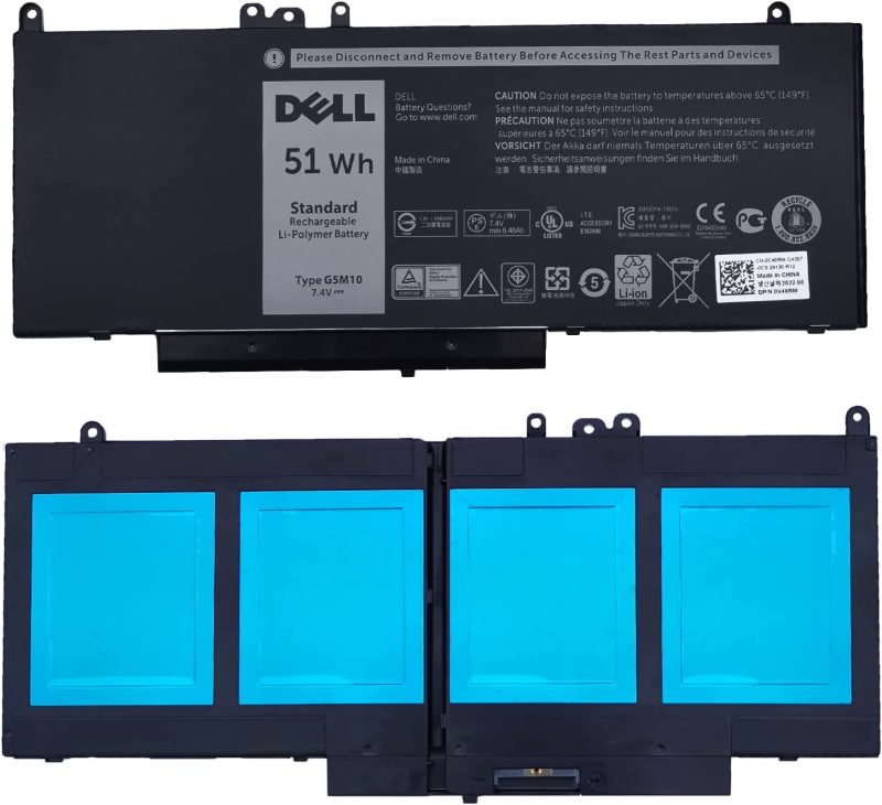 G5M10 DELL Latitude E5450, E5550, Battery - Image 3