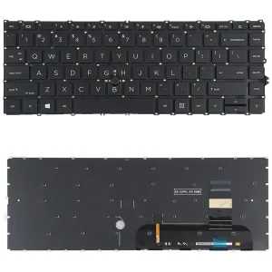 HP EliteBook 840 G7, 840 G8 NO-Frame Keyboard