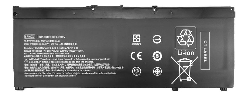 SR03XL, SR04XL HP Pavilion Power 15-CB, Omen 15-CE Battery - Image 4