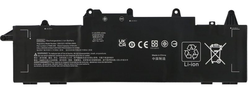 SX03XL, L77689-171, HP ProBook X360 435 G7, 435 G8 Battery