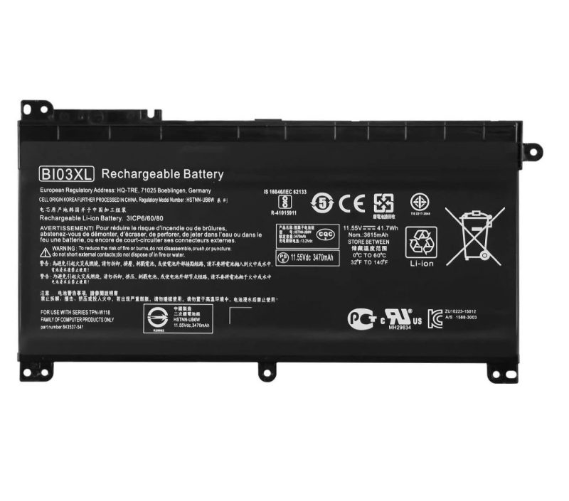 BI03XL, HP Stream 14-AX, Pavilion 13-U Battery