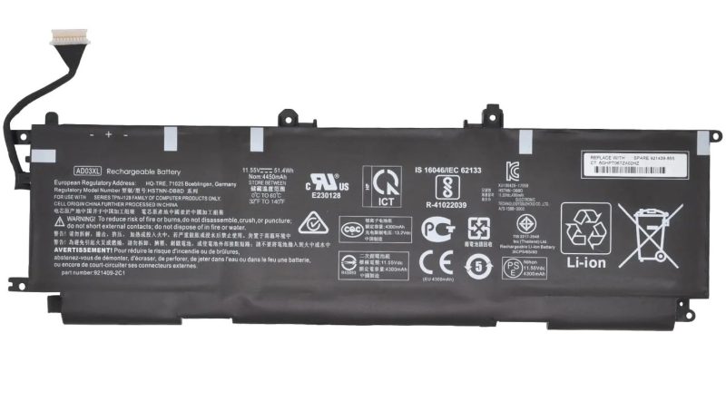 921439-855, AD03XL, HP Envy 13-AD000 Battery