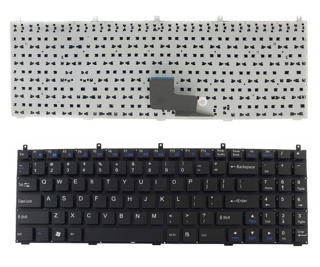 MECER, Clevo W251HP, C5505 KEYBOARD