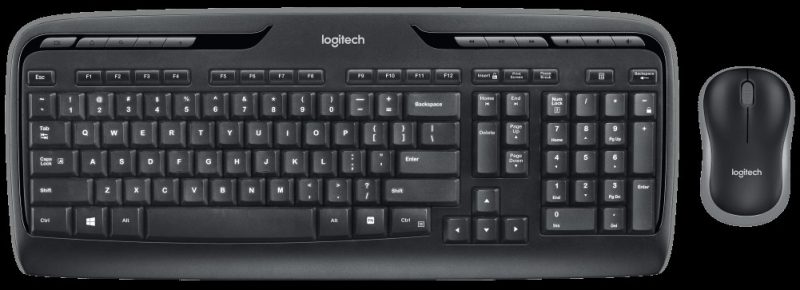 Logitech Wireless Keyboard and Mouse Combo MK330 - Image 2