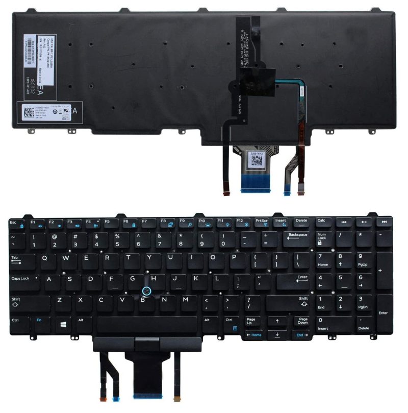 0N7CXW, Dell Latitude E5550, E5580 Keyboard - Image 2