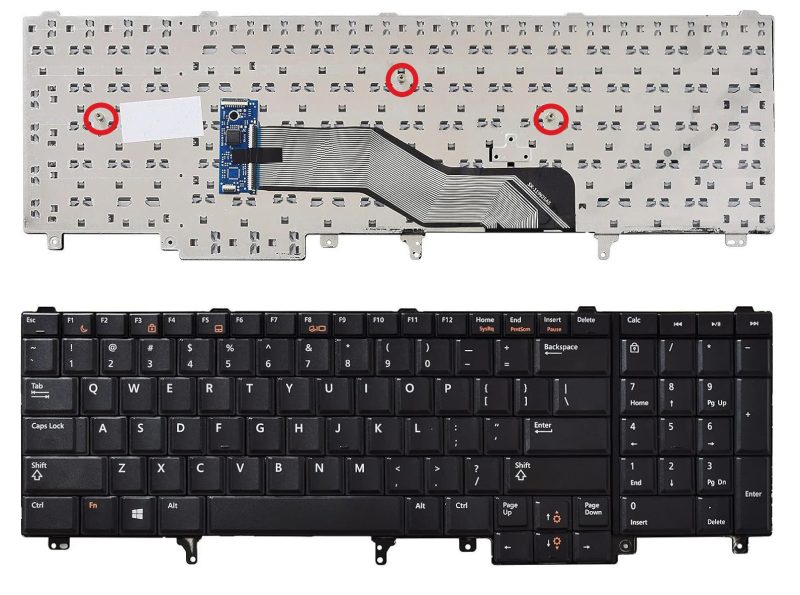 Dell Latitude E6520, E6530, E6540 keyboard