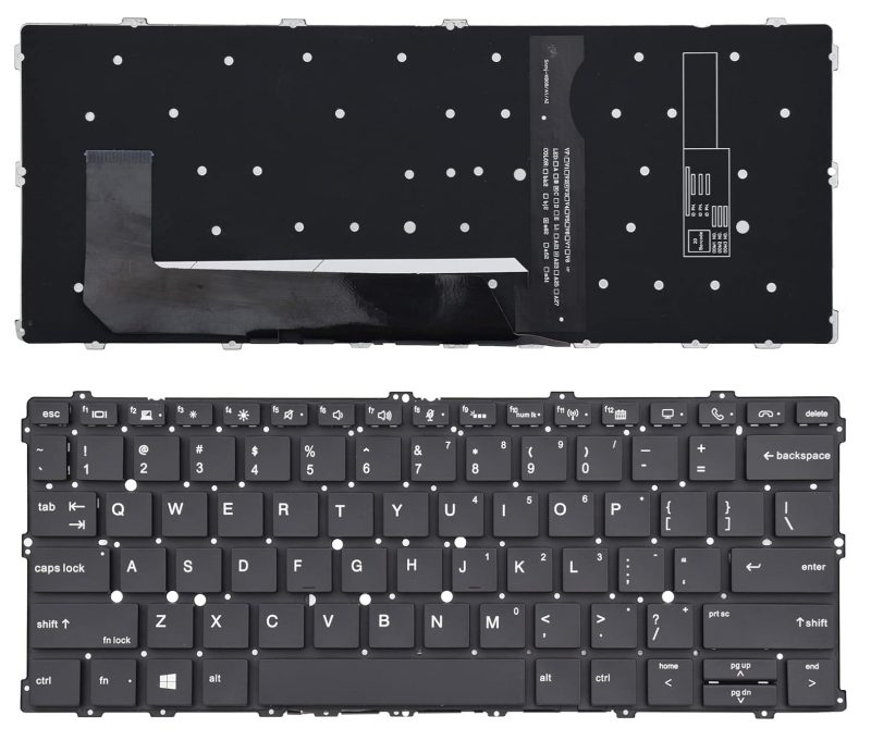 HP EliteBook X360 1030 G1, G2, G3, NO Frame Keyboard