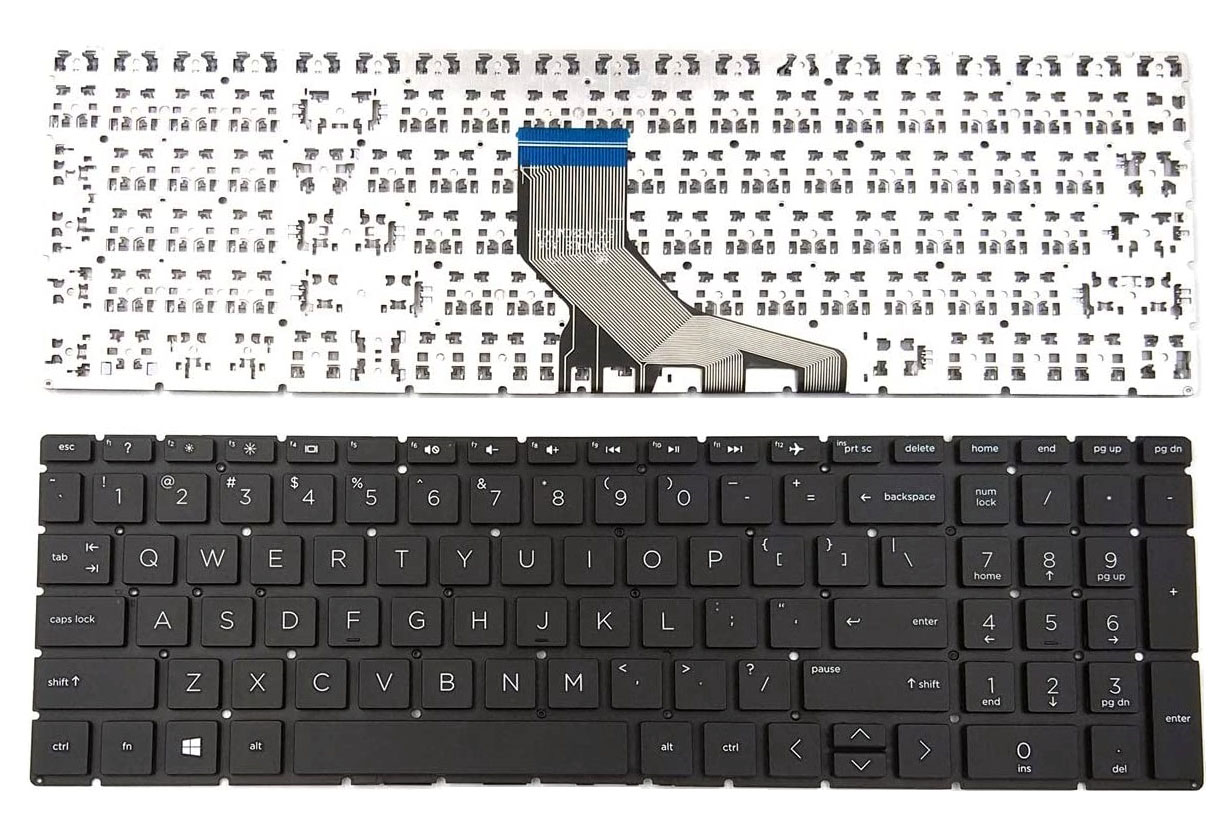 L20387-001, HP 15-DA, 250 G7 Laptop Keyboard