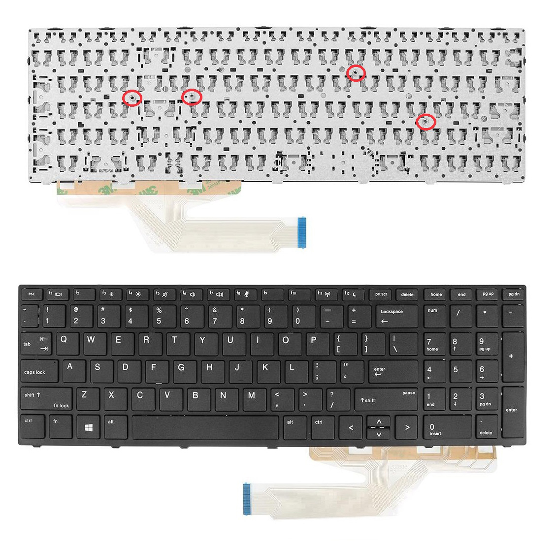 HP ProBook 450 G5, 470 G5 Keyboard