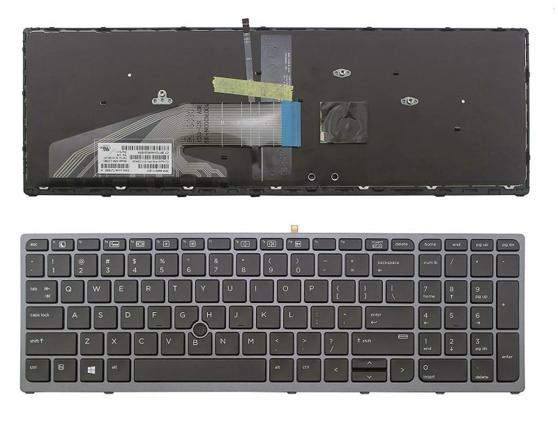 HP ZBook 15 G3, 17 G3 Keyboard