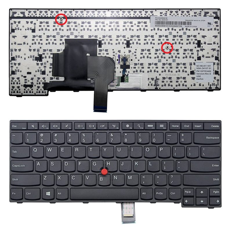 04X6181, Lenovo ThinkPad E450, E460 Keyboard
