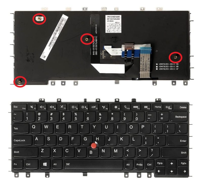 04Y2620 Lenovo ThinkPad S240 Yoga 12 Keyboard