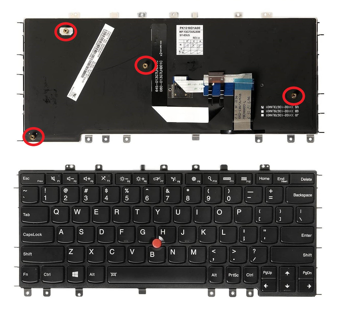 04Y2620 Lenovo ThinkPad S240 Yoga 12 Keyboard