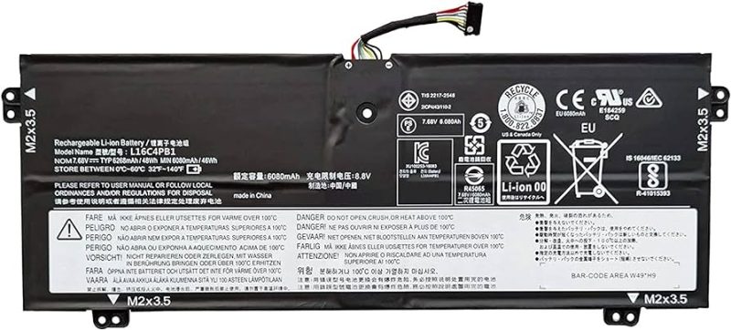 L16L4PB1, L16C4PB1, Lenovo YOGA 720-13IKB Battery - Image 2