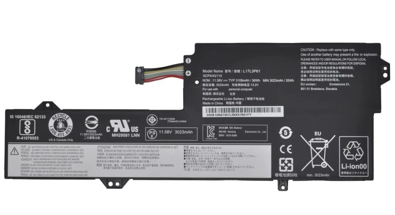 L17L3P61 Lenovo IdeaPad 320S-13IKB Battery