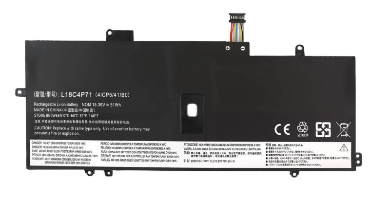 L18M4P72, Lenovo ThinkPad X1 Carbon 7th Gen Battery