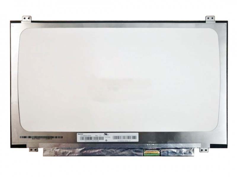 SLIM-LED 14.0″ WXGA HD-1366*768, 30 Pin BOTTOM RIGHT-N140BGA-EA4 REV.C1, 315mm Wide, TOP & BOTTOM BRACKETS