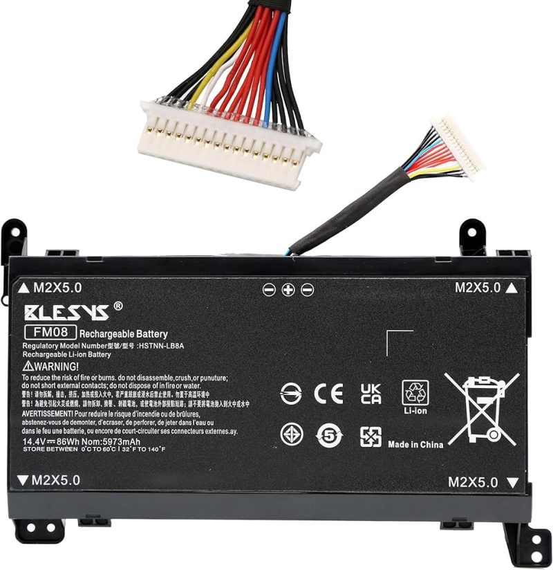 FM08 HP Omen 17-AN, 17T-AN100 Laptop Battery - Image 2