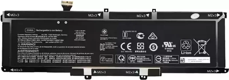 ZG06XL, HP EliteBook 1050 G1 11.55V 96.5W Battery