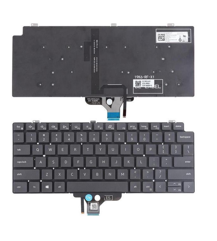 01VJ7V, Dell Latitude 7310 (2in1) NO-Frame Keyboard
