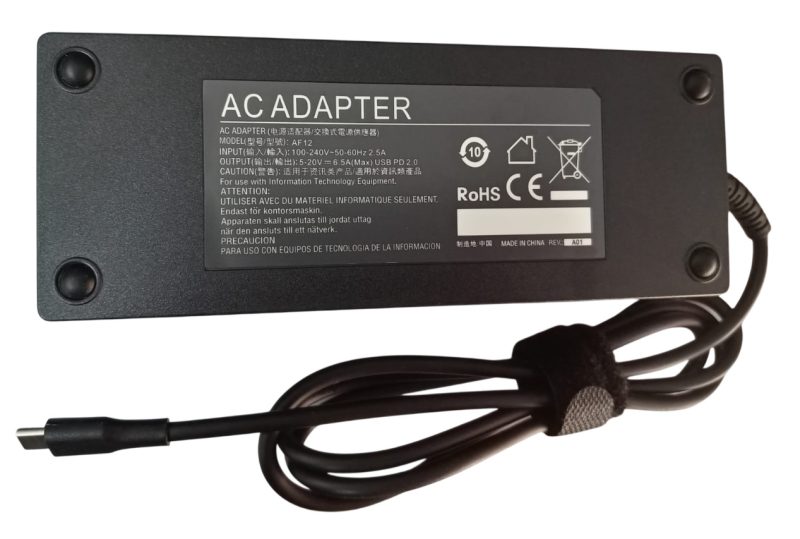 130W-20V 6.5A USB-Type C Generic Ac Power Adapter